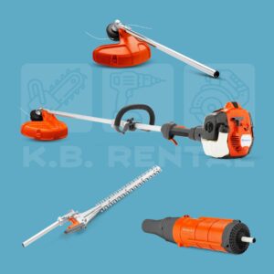 Podkaszarka kombi z nożycami i dmuchawą – wynajem K.B. Rental Sandomierz