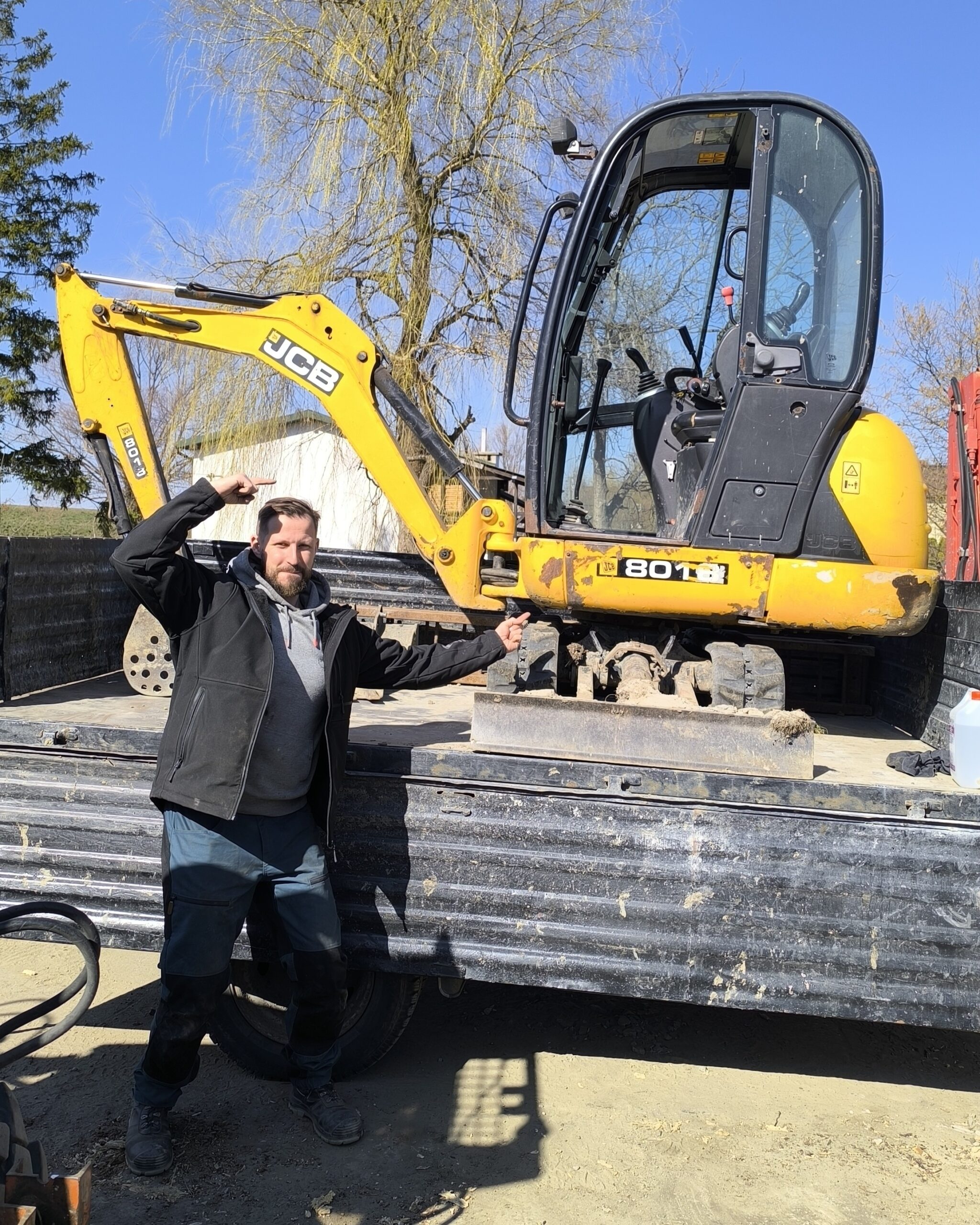 Minikoparki JCB (1,5t) - obrazek 3