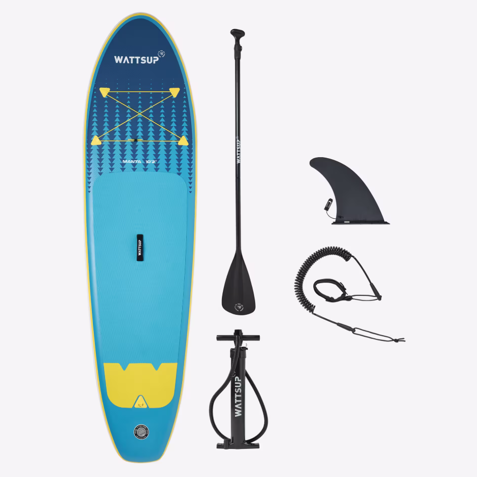 Deska stand up paddle - widok boczny